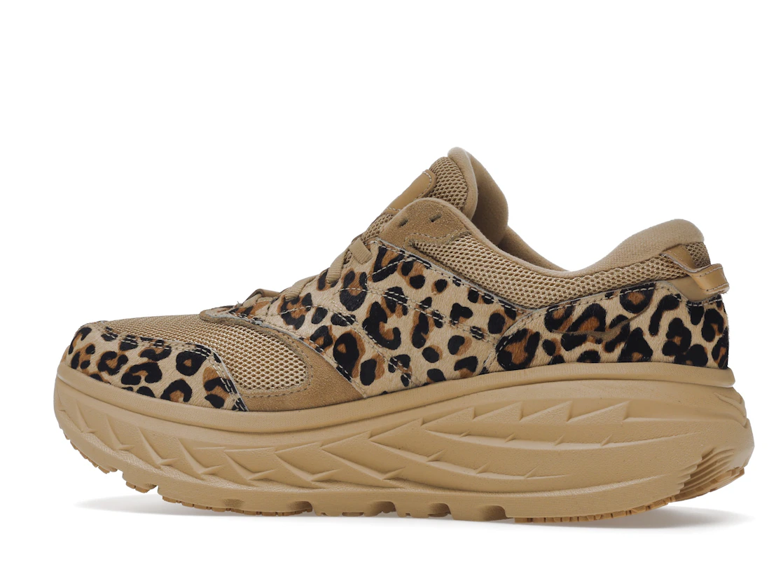 Hoka One One Bondi L Engineered Garments Sand Leopard