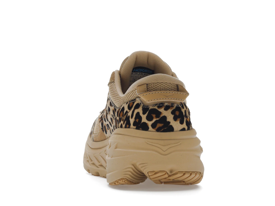 Hoka One One Bondi L Engineered Garments Sand Leopard