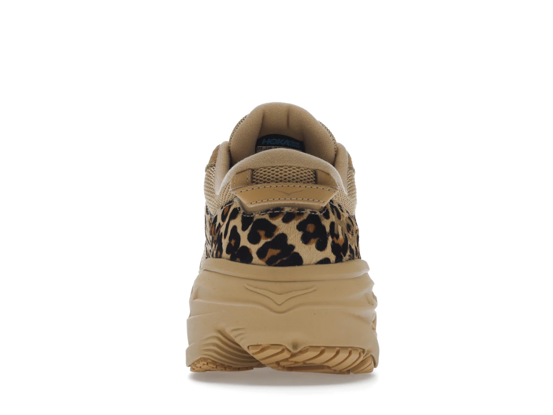 Hoka One One Bondi L Engineered Garments Sand Leopard