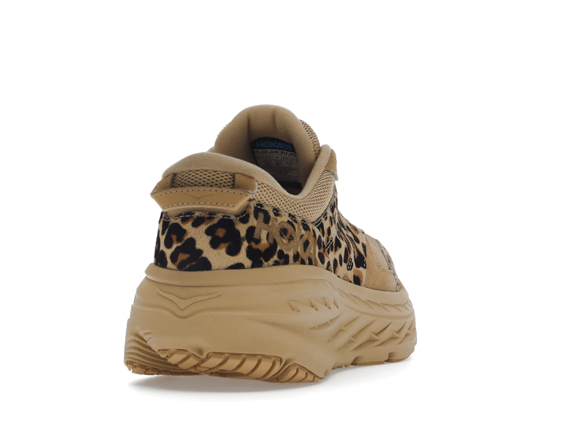 Hoka One One Bondi L Engineered Garments Sand Leopard