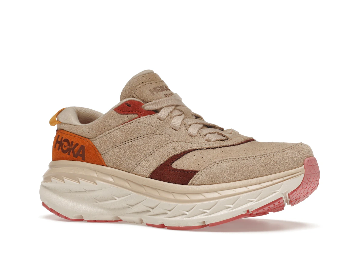 Hoka One One Bondi L Suede Shifting Sand