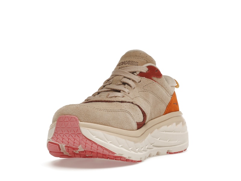 Hoka One One Bondi L Suede Shifting Sand