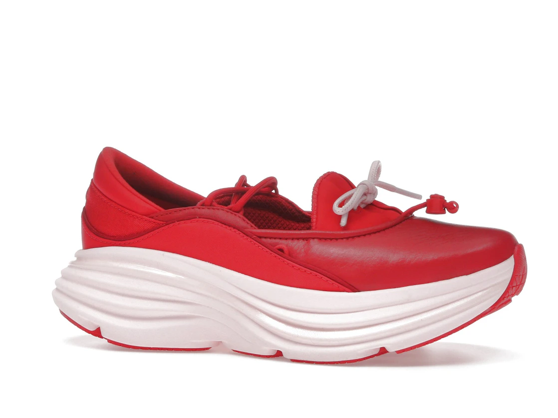 Hoka One One Bondi Mary Jane Cerise Rose Tea