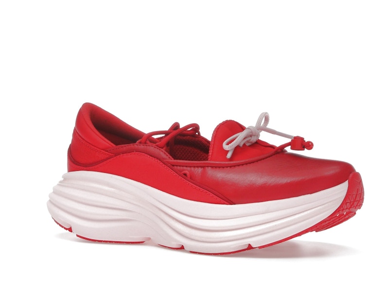 Hoka One One Bondi Mary Jane Cerise Rose Tea