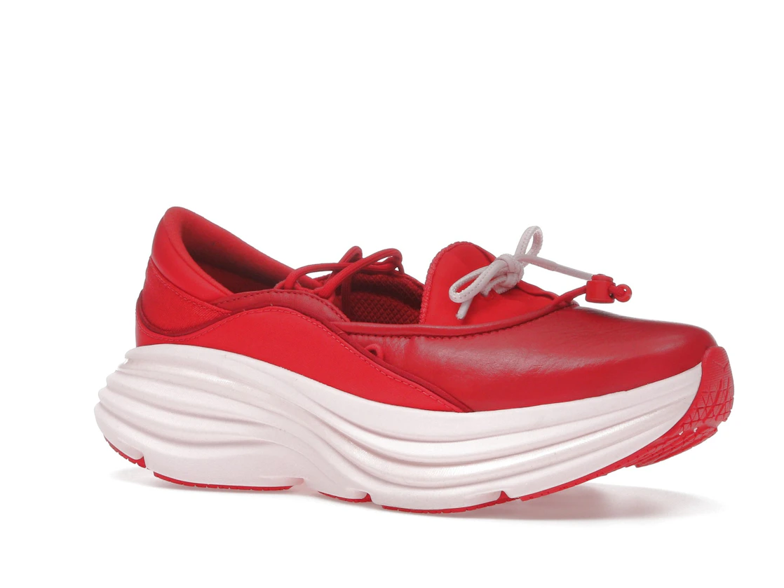 Hoka One One Bondi Mary Jane Cerise Rose Tea
