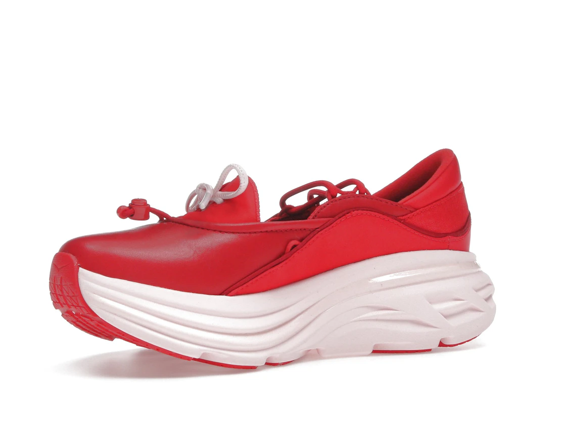 Hoka One One Bondi Mary Jane Cerise Rose Tea