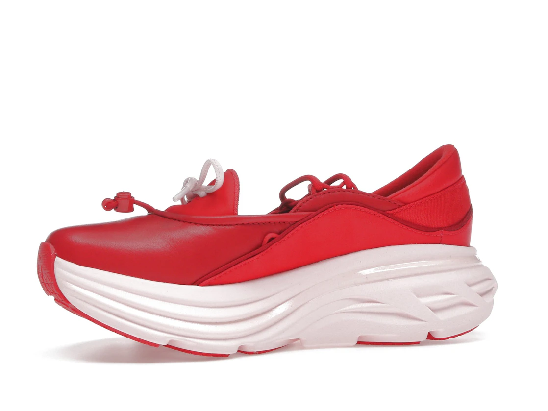 Hoka One One Bondi Mary Jane Cerise Rose Tea