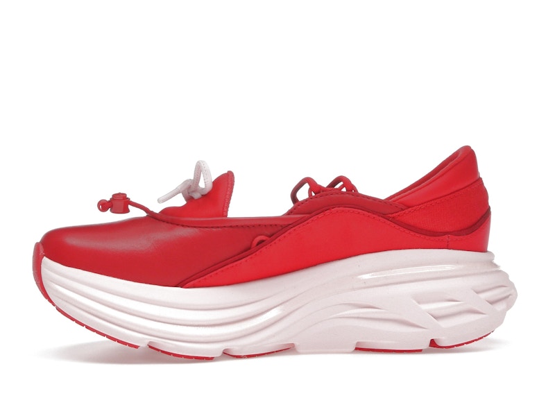 Hoka One One Bondi Mary Jane Cerise Rose Tea