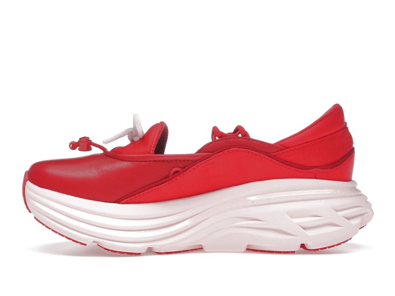 Hoka One One Bondi Mary Jane Cerise Rose Tea