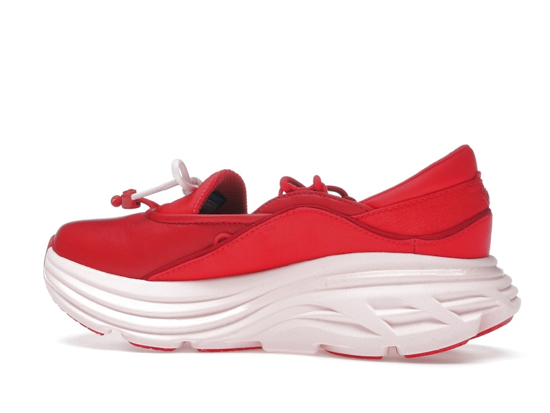 Hoka One One Bondi Mary Jane Cerise Rose Tea