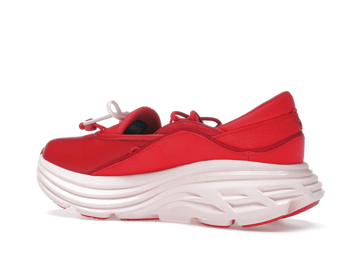 Hoka One One Bondi Mary Jane Cerise Rose Tea