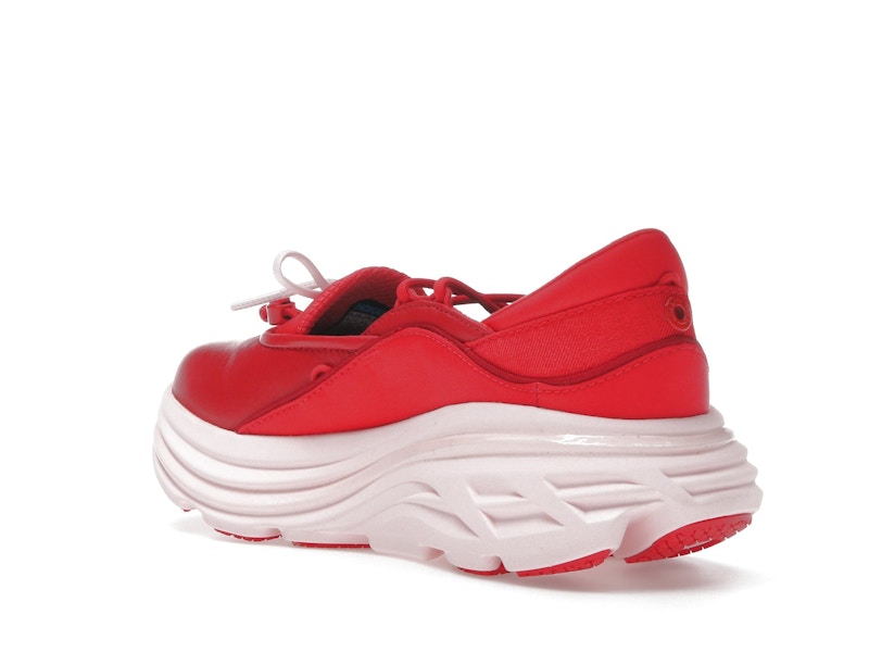 Hoka One One Bondi Mary Jane Cerise Rose Tea
