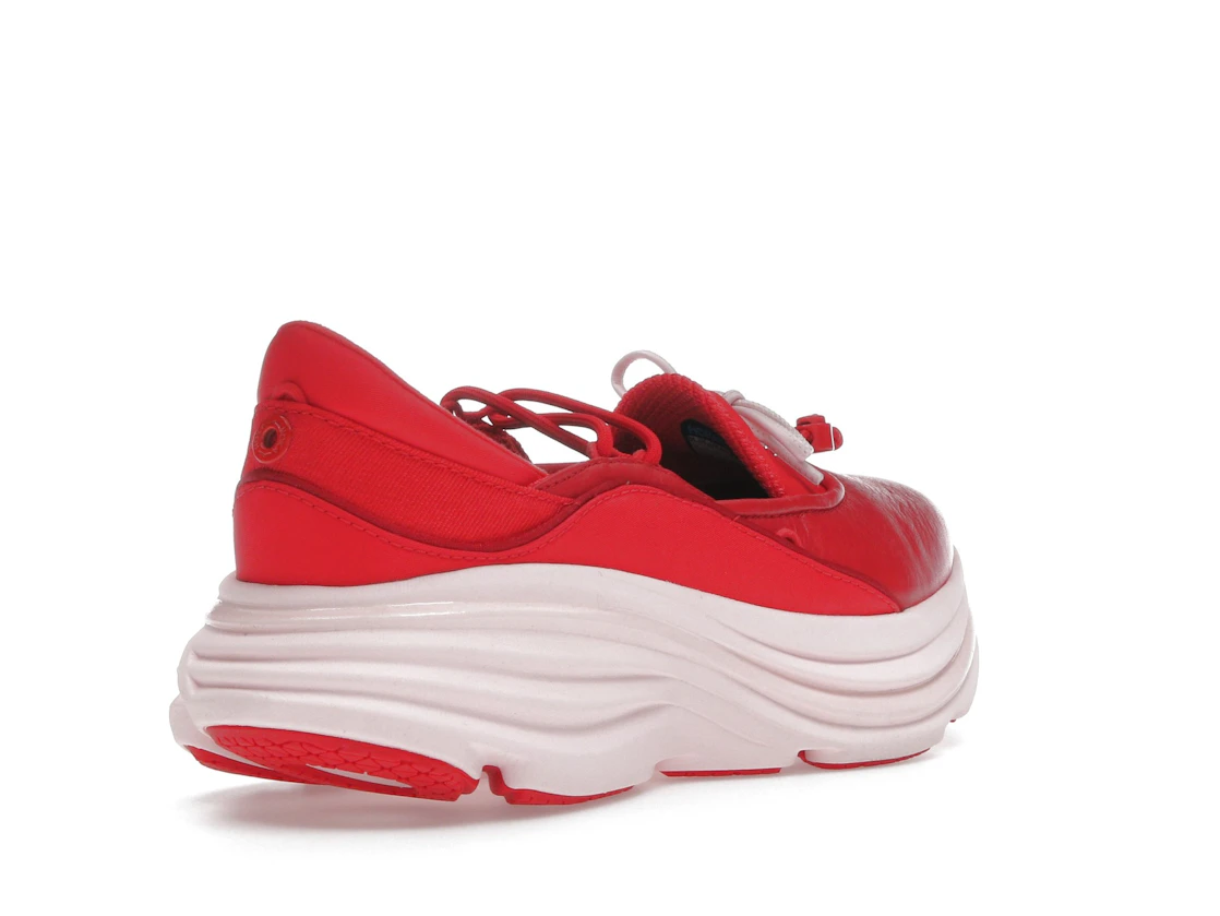 Hoka One One Bondi Mary Jane Cerise Rose Tea
