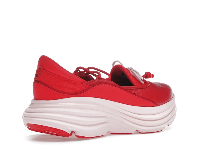 Hoka One One Bondi Mary Jane Cerise Rose Tea