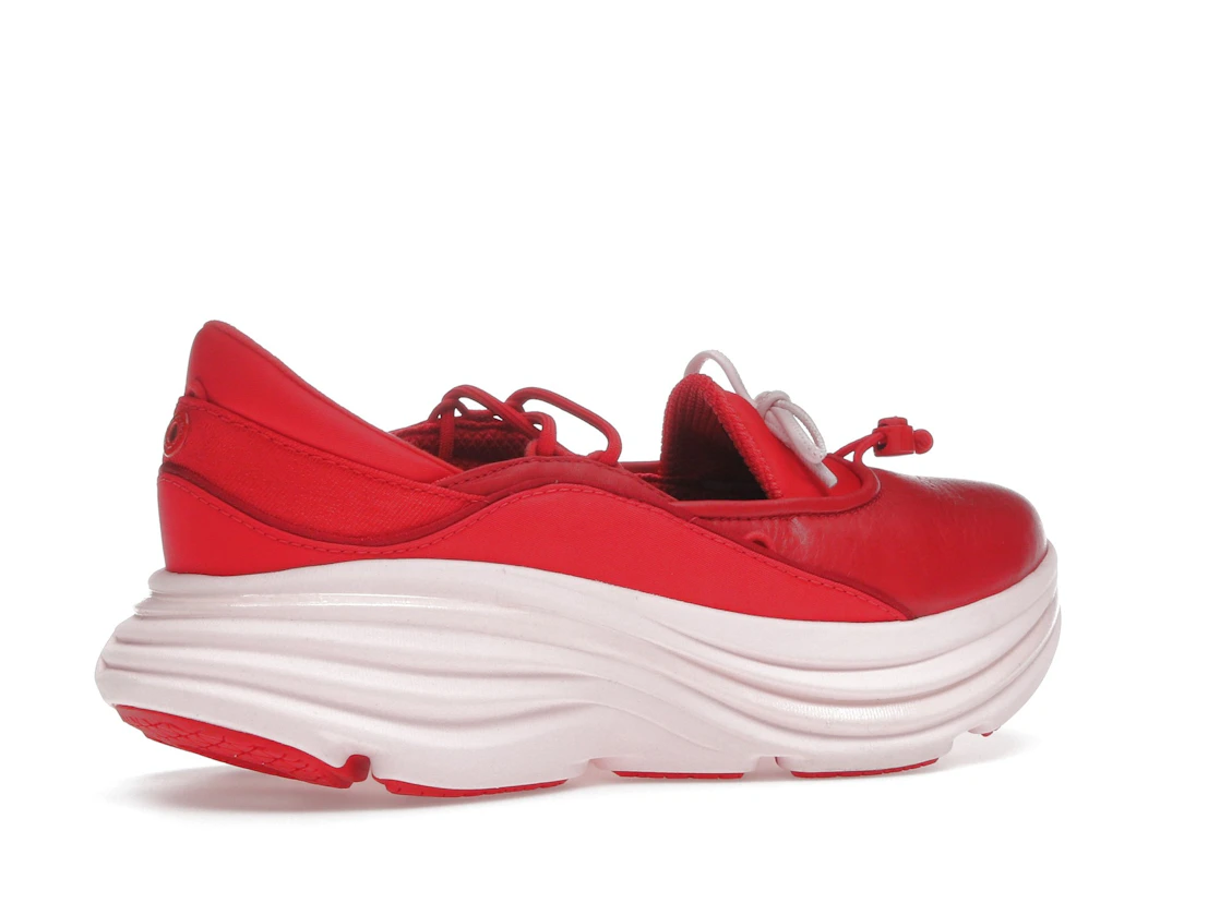 Hoka One One Bondi Mary Jane Cerise Rose Tea