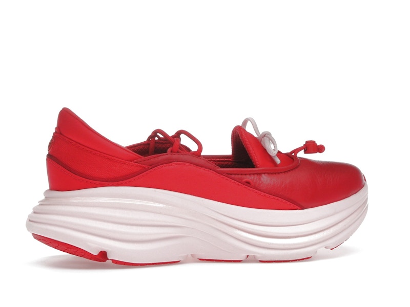 Hoka One One Bondi Mary Jane Cerise Rose Tea