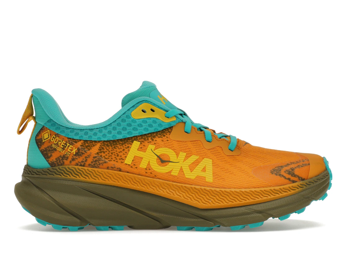 Hoka One One Challenger ATR 7 Gore-Tex Golden Yellow Avocado