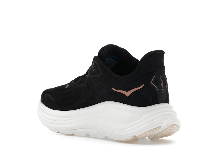 Hoka One One Clifton 10 Black Rose Gold (Women's)