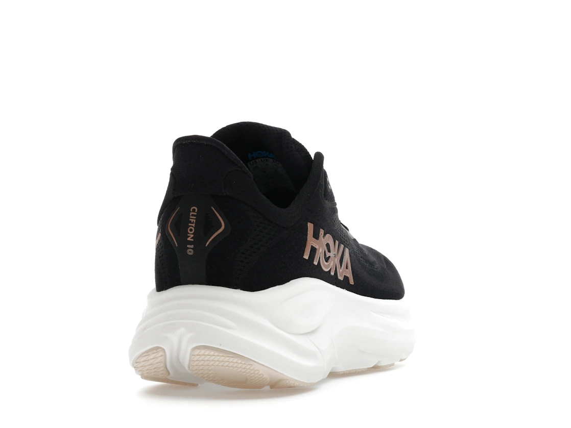 Hoka One One Clifton 10 Black Rose Gold (Women's)