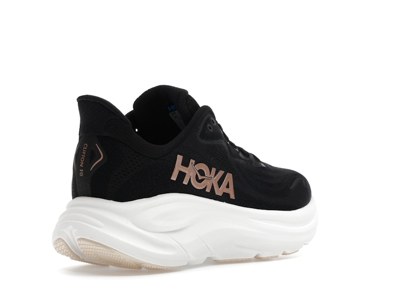 Hoka One One Clifton 10 Black Rose Gold (Women's)