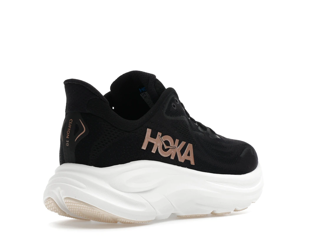 Hoka One One Clifton 10 Black Rose Gold (Women's)