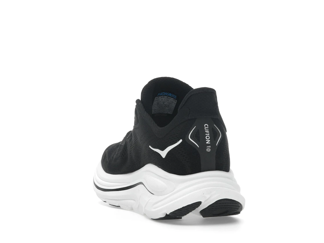 Hoka One One Clifton 10 Black White (Women's)