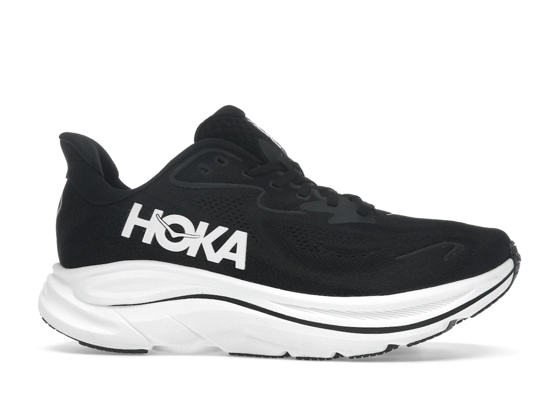 Hoka One One Clifton 10 Black White