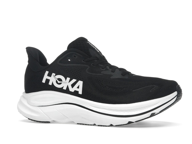 Hoka One One Clifton 10 Black White