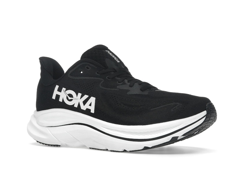 Hoka One One Clifton 10 Black White