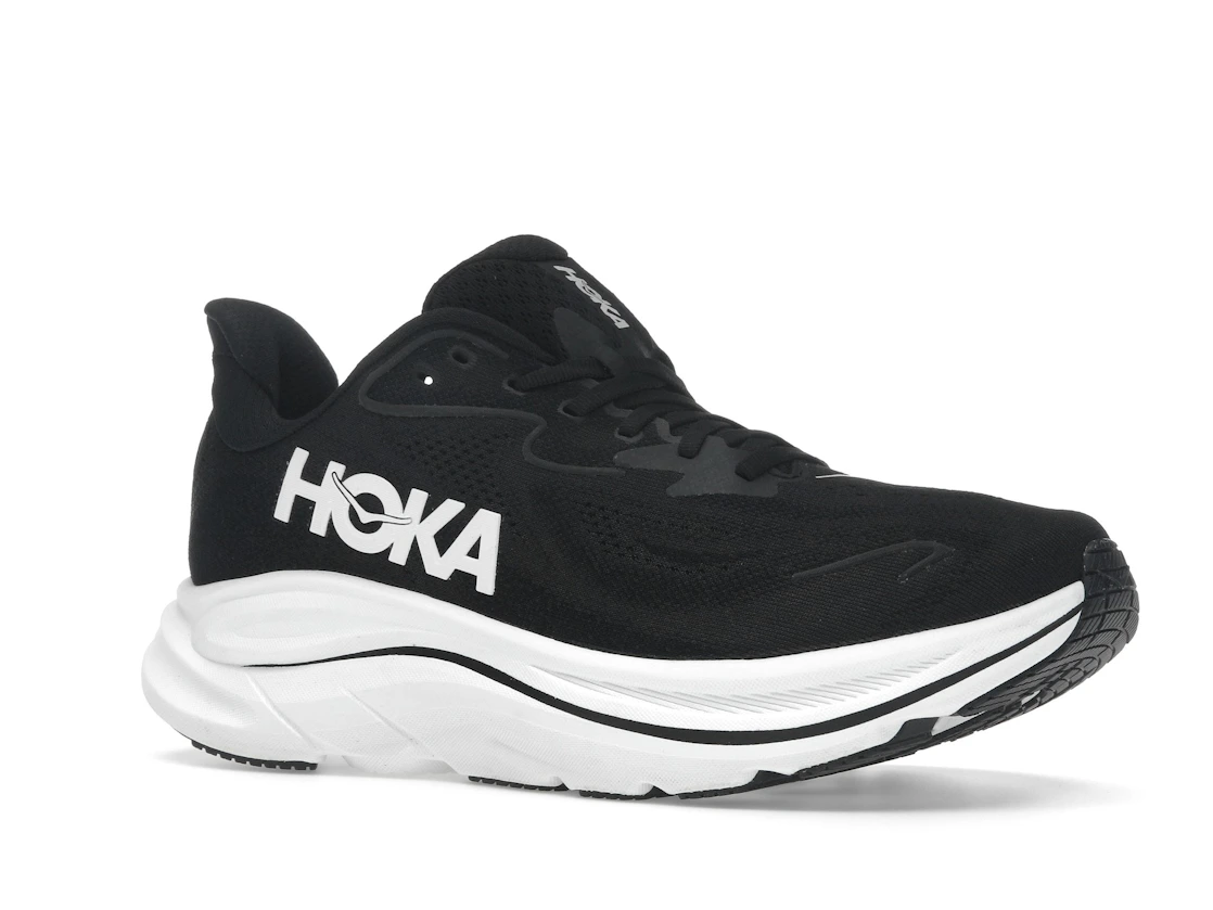 Hoka One One Clifton 10 Black White