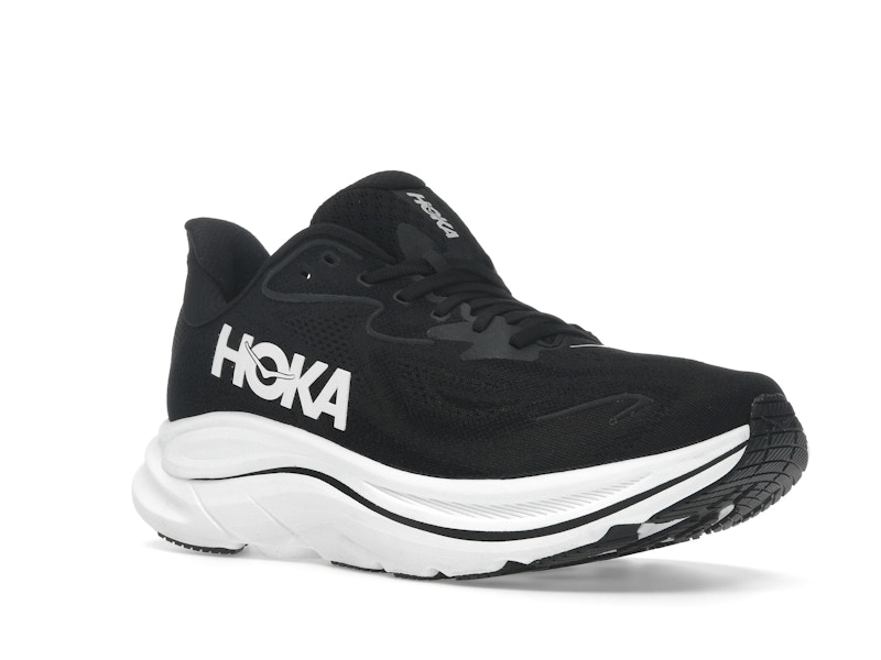 Hoka One One Clifton 10 Black White