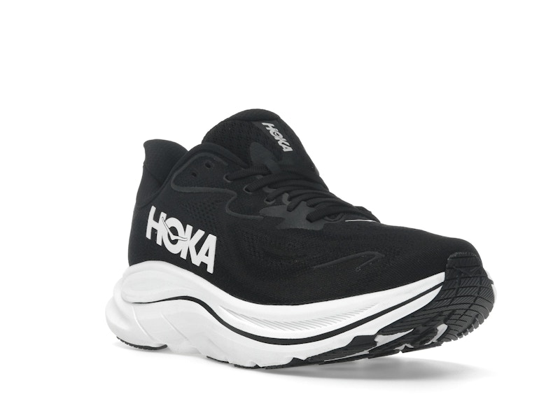 Hoka One One Clifton 10 Black White