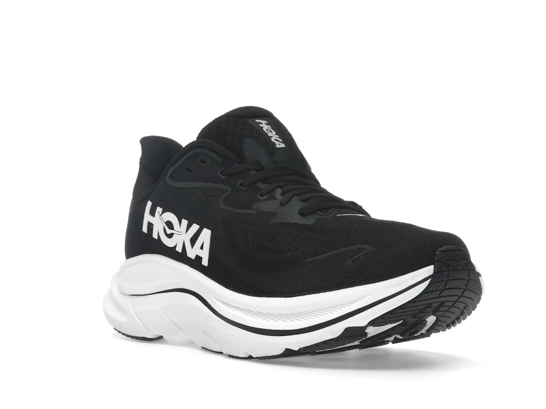 Hoka One One Clifton 10 Black White