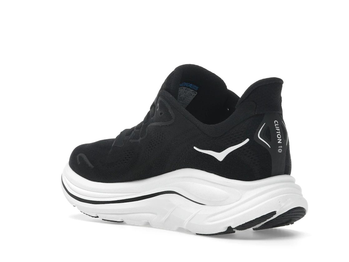 Hoka One One Clifton 10 Black White
