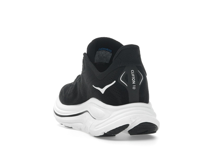 Hoka One One Clifton 10 Black White