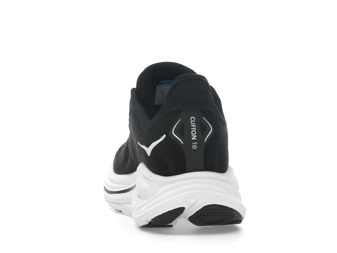 Hoka One One Clifton 10 Black White