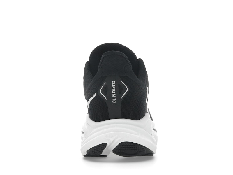 Hoka One One Clifton 10 Black White
