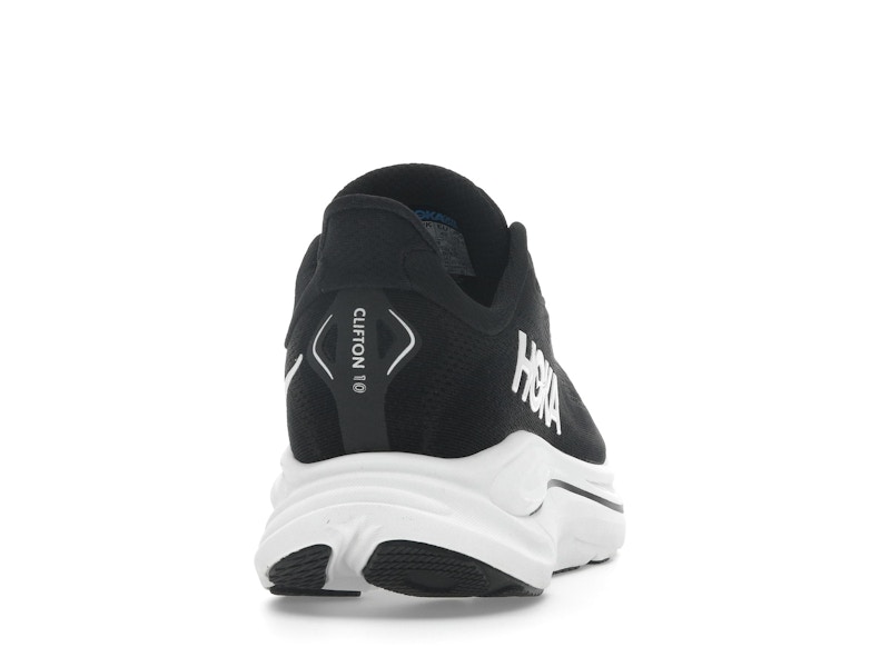 Hoka One One Clifton 10 Black White