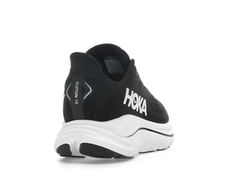 Hoka One One Clifton 10 Black White