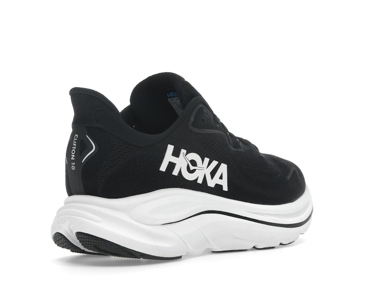 Hoka One One Clifton 10 Black White