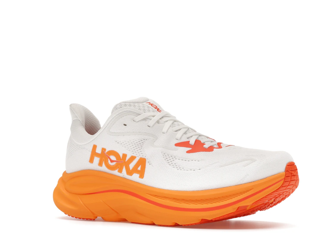 Hoka One One Clifton 10 Frost Orange Zest