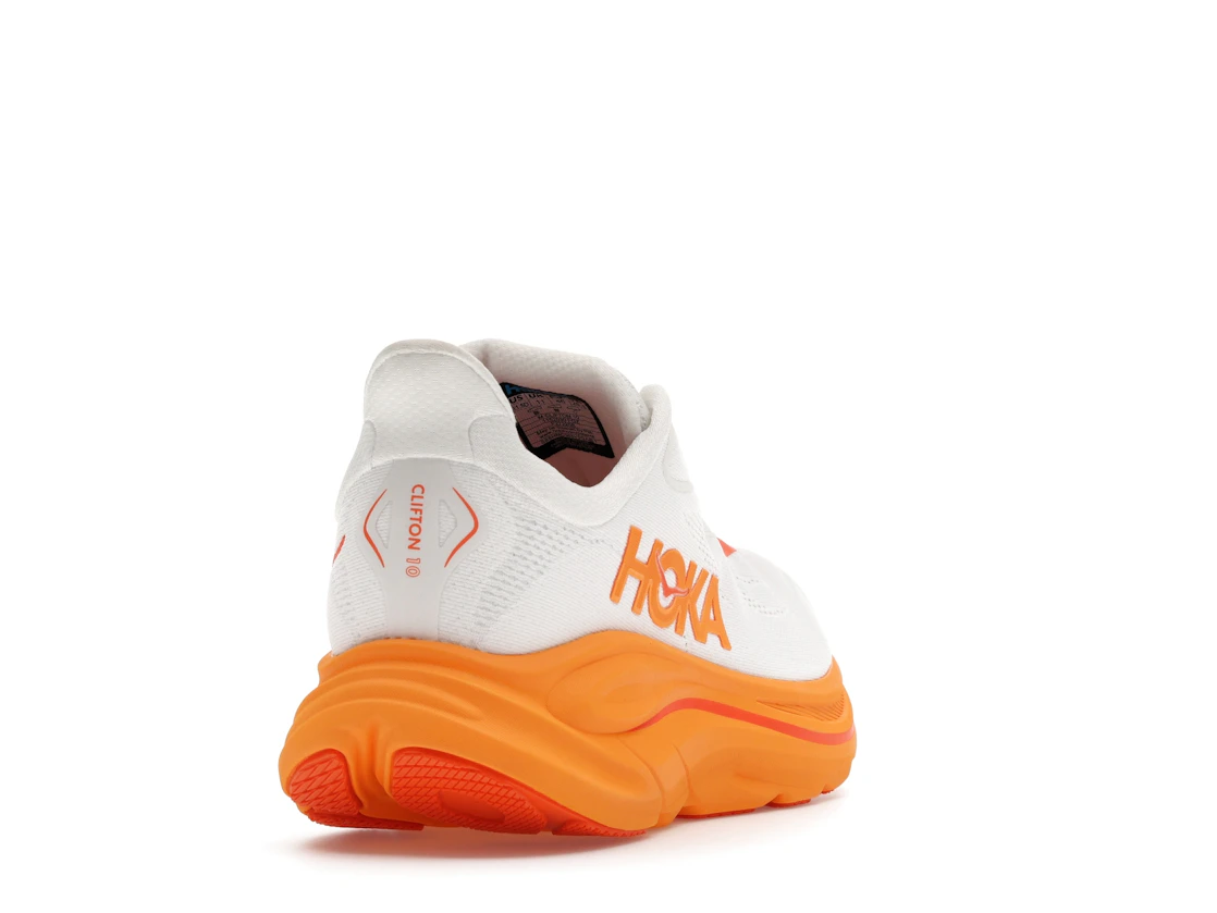 Hoka One One Clifton 10 Frost Orange Zest