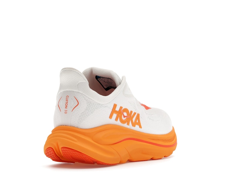 Hoka One One Clifton 10 Frost Orange Zest