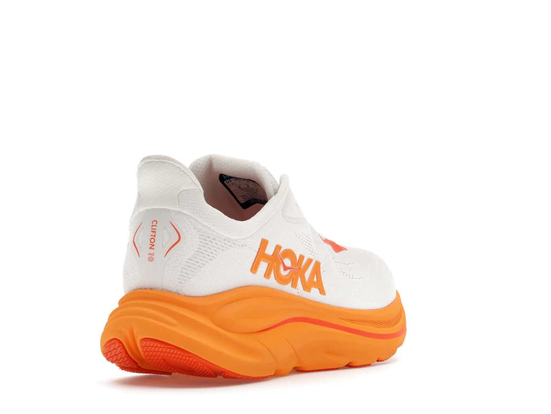 Hoka One One Clifton 10 Frost Orange Zest