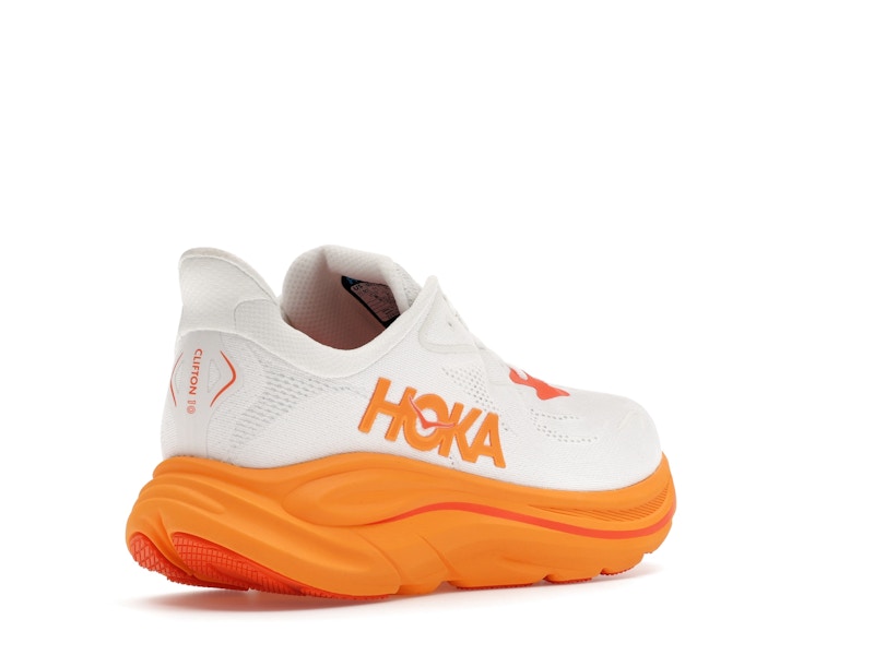 Hoka One One Clifton 10 Frost Orange Zest