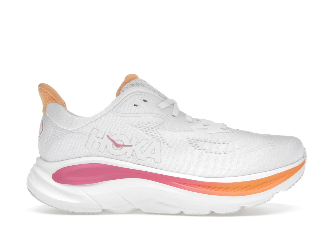 Hoka One One Clifton 10 White Electric Rose (Women's)