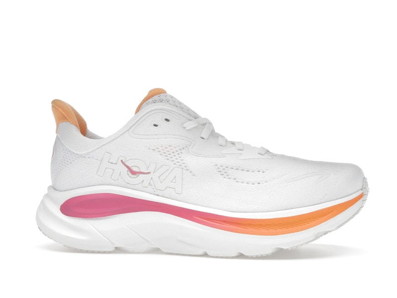 Hoka One One Clifton 10 White Electric Rose (Women's)