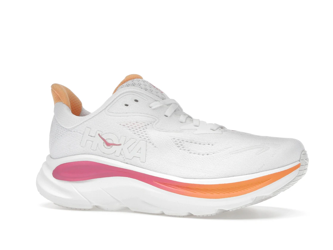 Hoka One One Clifton 10 White Electric Rose (Women's)