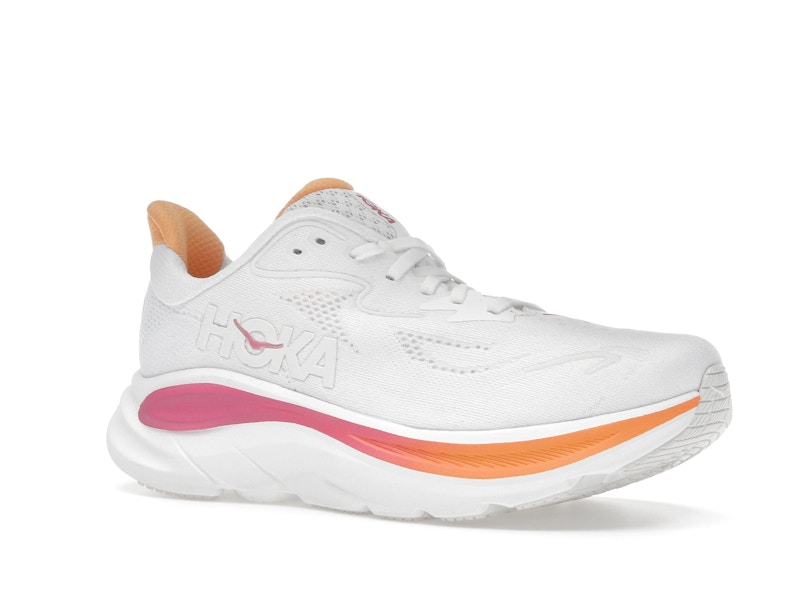 Hoka One One Clifton 10 White Electric Rose (Women's)