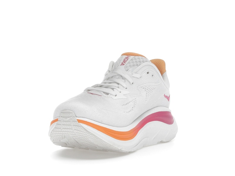 Hoka One One Clifton 10 White Electric Rose (Women's)